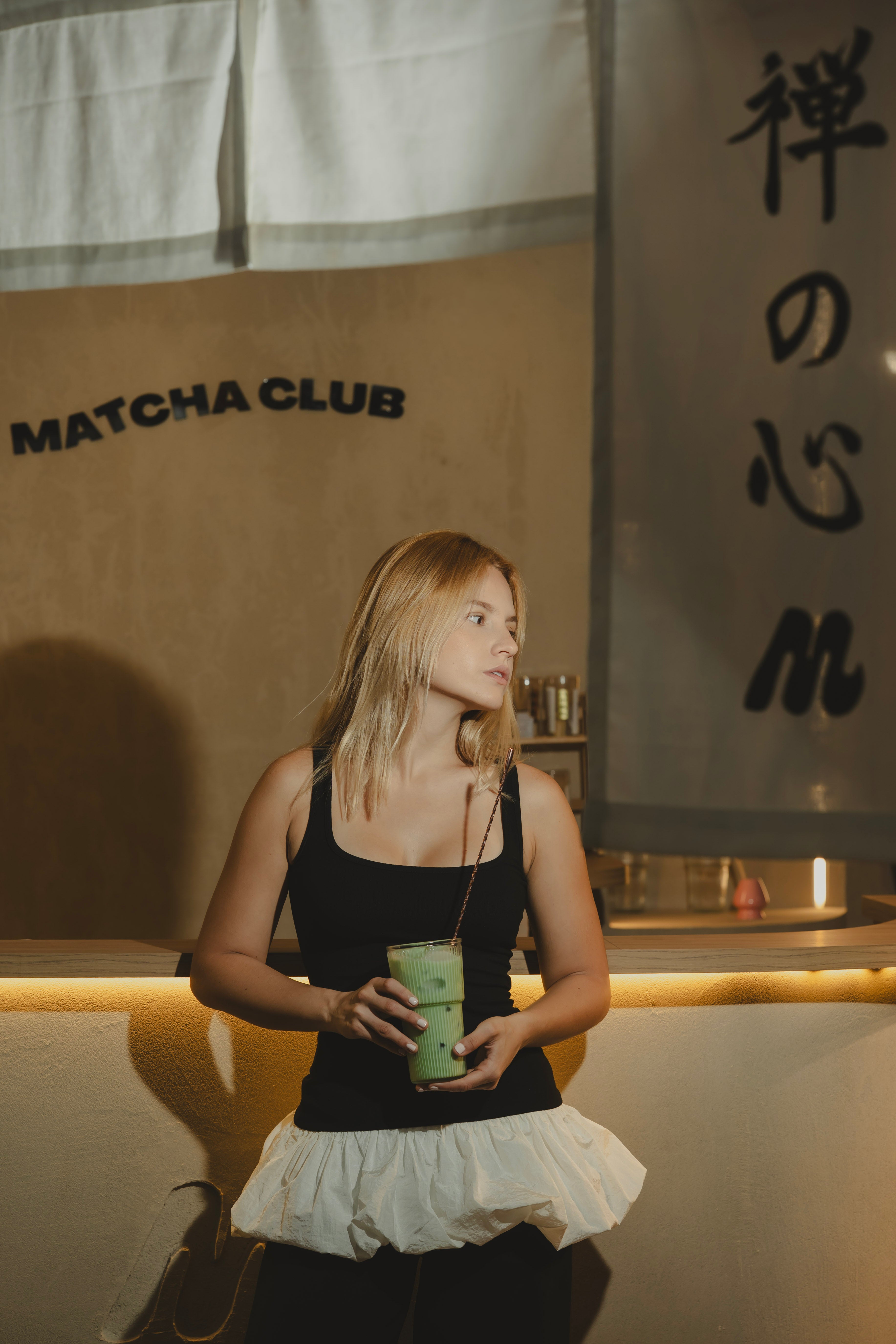 VASO CRYSTAL MATCHA