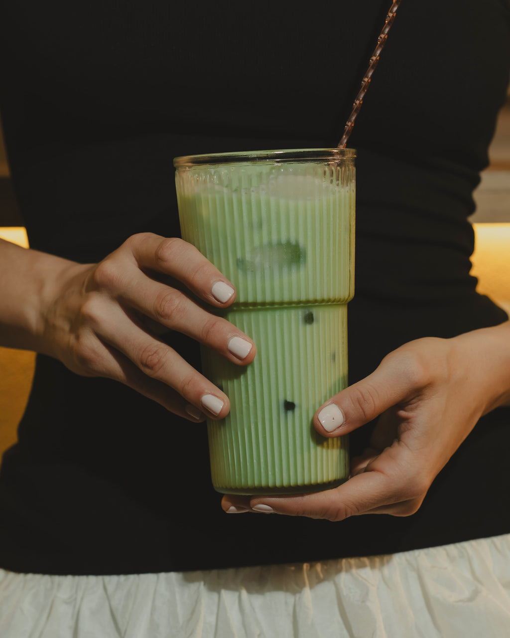 VASO CRYSTAL MATCHA