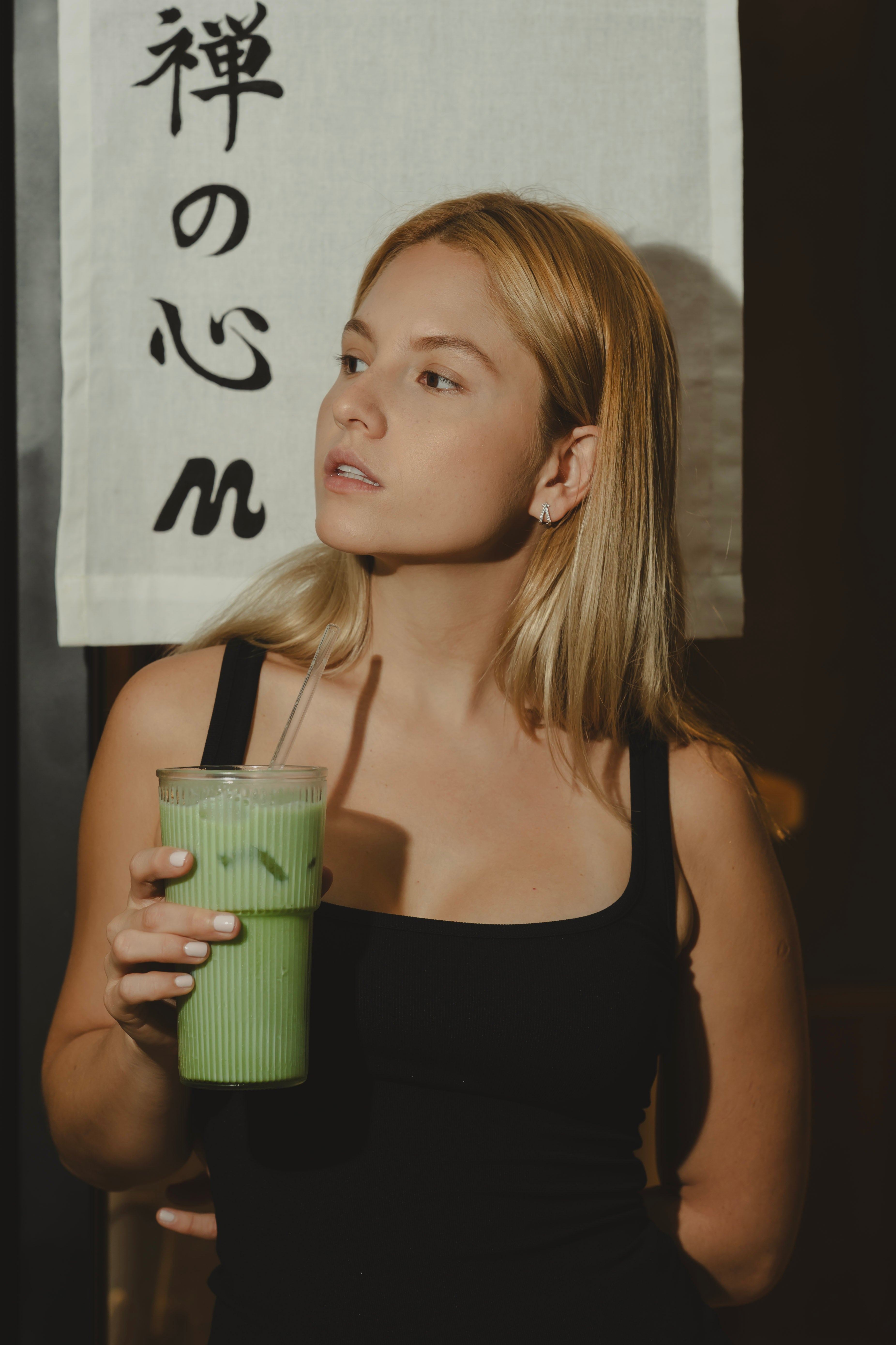 VASO CRYSTAL MATCHA